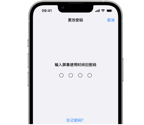 驿城iPhone屏幕维修分享iPhone屏幕使用时间密码忘记了怎么办 