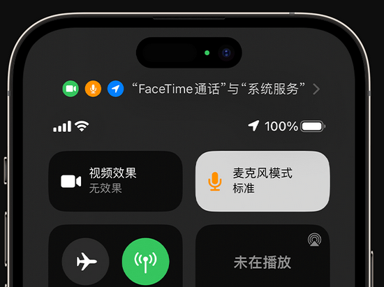 驿城苹果授权维修网点分享iPhone在通话时让你的声音更清晰 