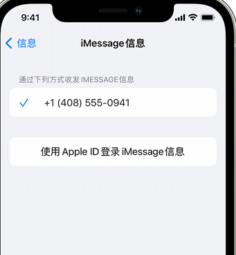 驿城apple维修iPhone上无法正常发送iMessage信息